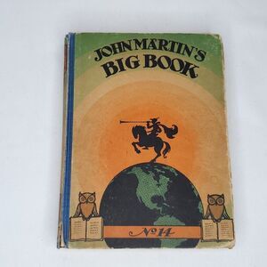 Vintage John Martin's Big Book No 14 1930 Childrens Stories Poems Pictures